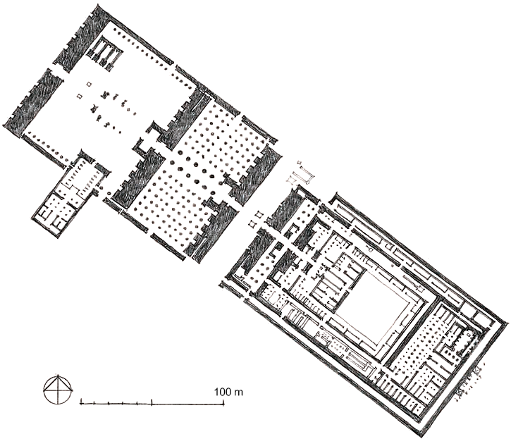 卡纳克神庙群 temple complex of karnak
